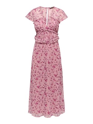 ONLY, KLEID ONLVALDA LANGES KLEID - Maxi dress - elderberry