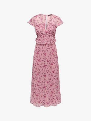 ONLY, KLEID ONLVALDA LANGES KLEID - Maksikleit - elderberry