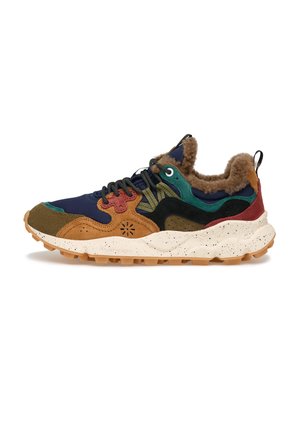 YAMANO - Sneakers basse - blau-braun