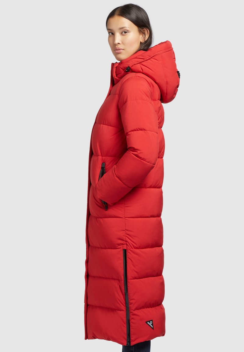 Kapuze Khujo Wintermantel Rot Rote Khujo Winter Mäntel Für Damen