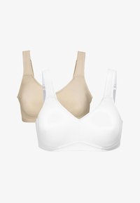 Niet geselecteerd, beige /white