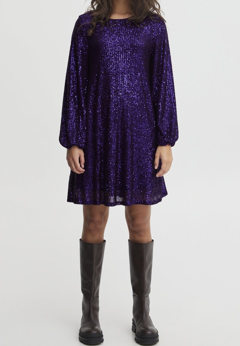 ICHI Cocktail dress / Party dress - purple - (Pre-owned) - Zalando.ie ICHI Cocktail dress / Party dress - purple - (Pre-owned) - Zalando.ie