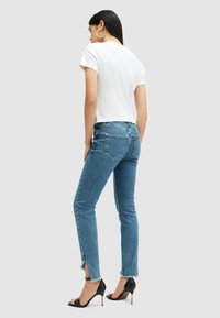 AllSaints DAX ASYM HEM - Slim fit jeans - blue