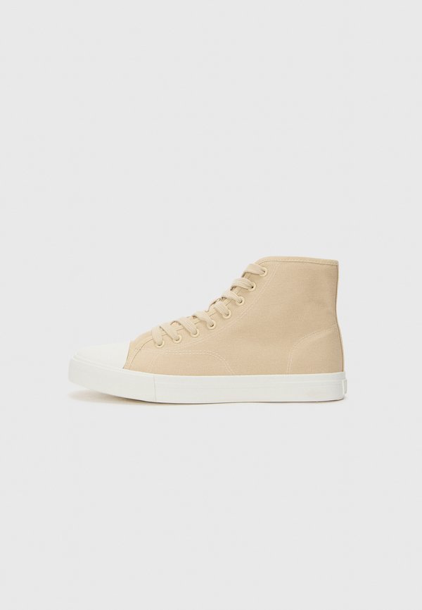 UNISEX - High-top trainers - beige