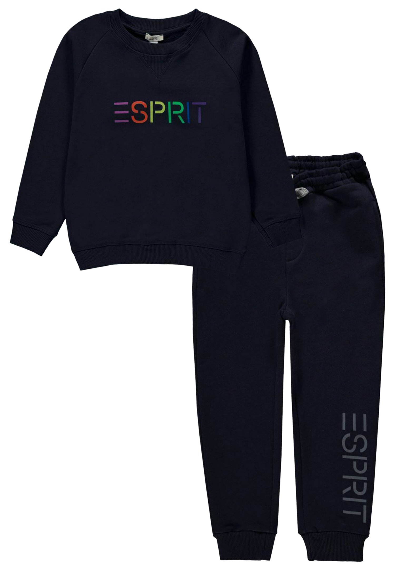 Esprit SETS - Trainingspak - navy/gemêleerd donkerblauw - Zalando.nl