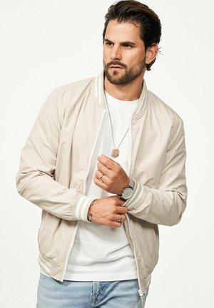 One Redox Bomberjacke - stone
