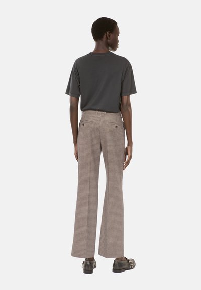 The Kooples DROIT PIED DE POULE - Broek - beige