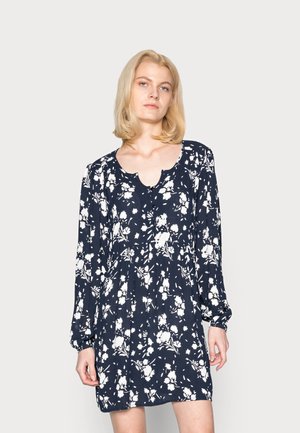 FLORA AMBER TUNIC - Vestido de dia - midnight chalk