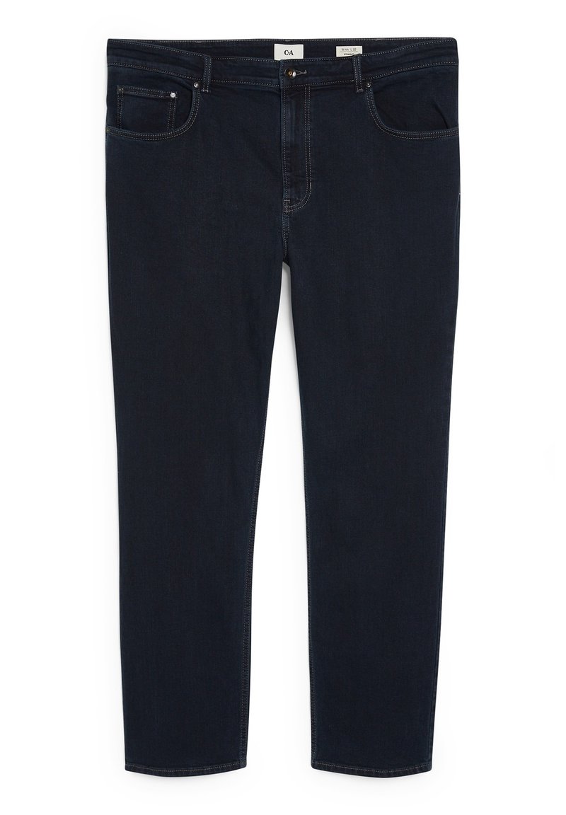 C&A Straight leg jeans donkerblauw denim