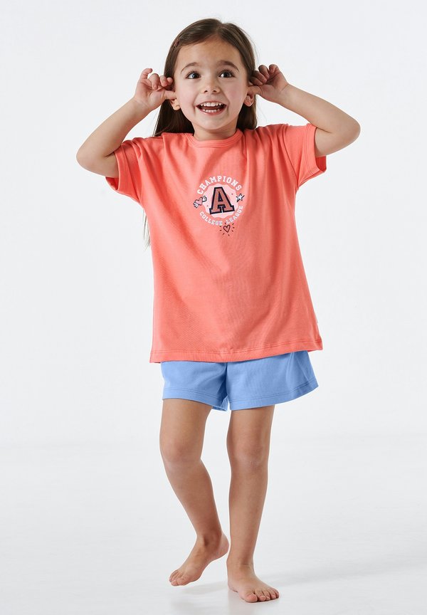 SET - Nachtwäsche Set - koralle