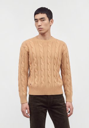 Polo Ralph Lauren, SWEATER PULLOVER - Пуловер - camel melange