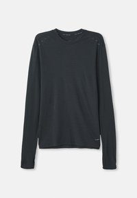 RUN - Langærmet T-shirt - black/anthracite