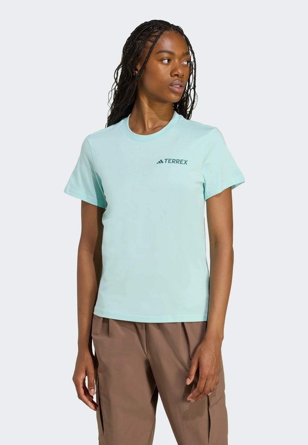 GRAPHIC - Print T-shirt - semi flash aqua2