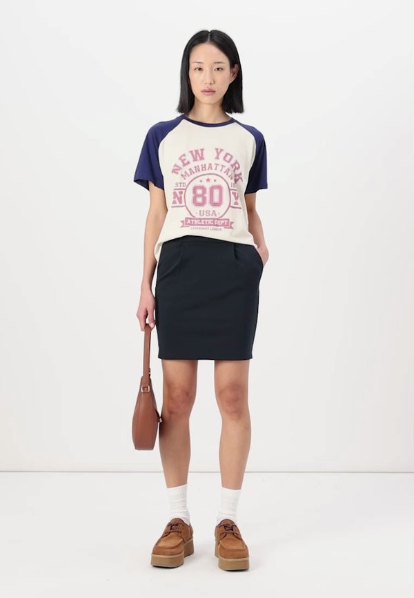 MONTY  - Print T-shirt - birch2