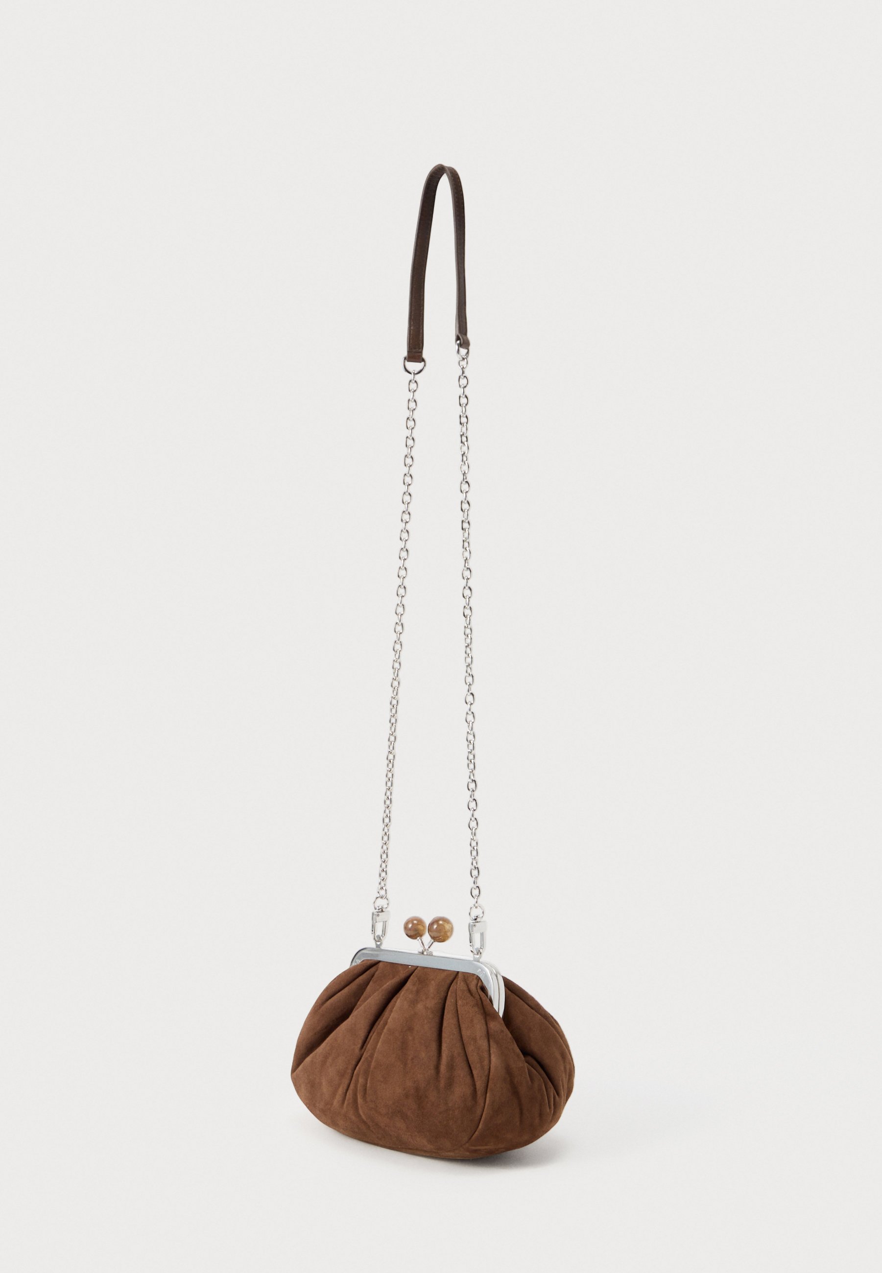 Weekend Max Mara AVALOIS - Cross body bag - marrone scuro/dark