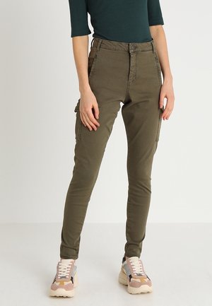 Stoffhose - khaki