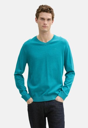 TOM TAILOR Jumper - türkis