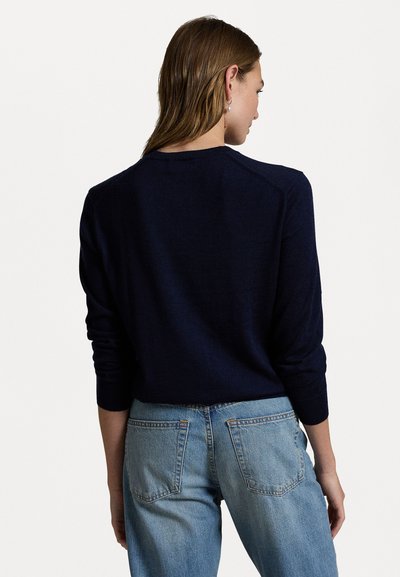 Polo Ralph Lauren WOOL CREWNECK SWEATER - Πουλόβερ - hunter navy