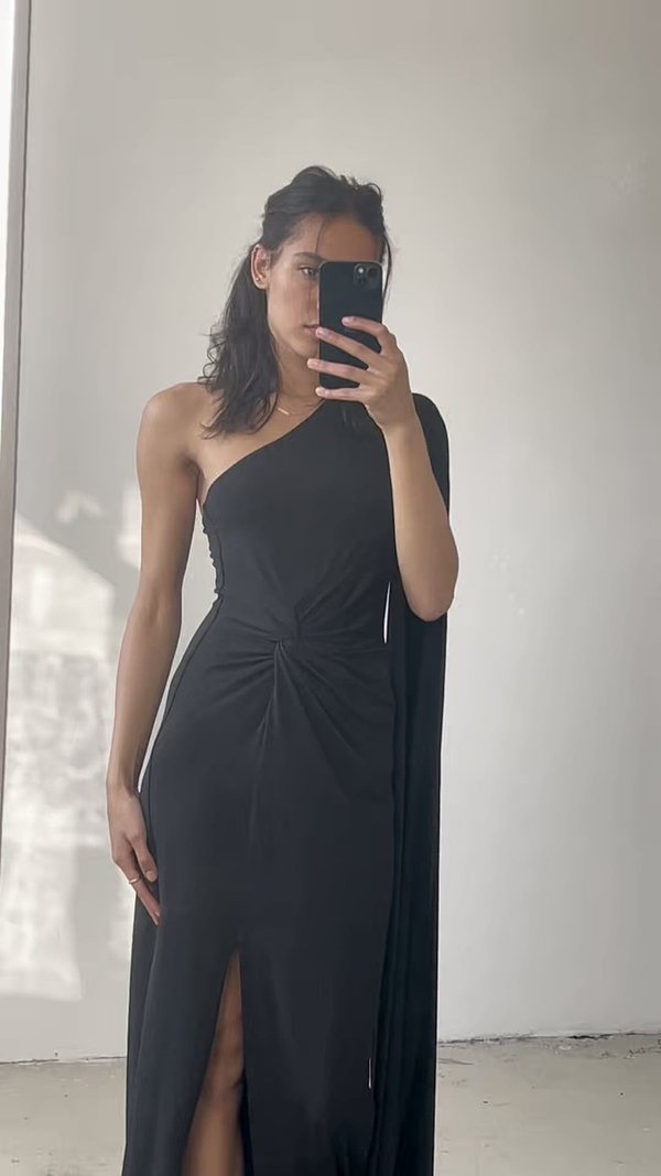 BRAX CAPE SLEEE - Jersey dress2