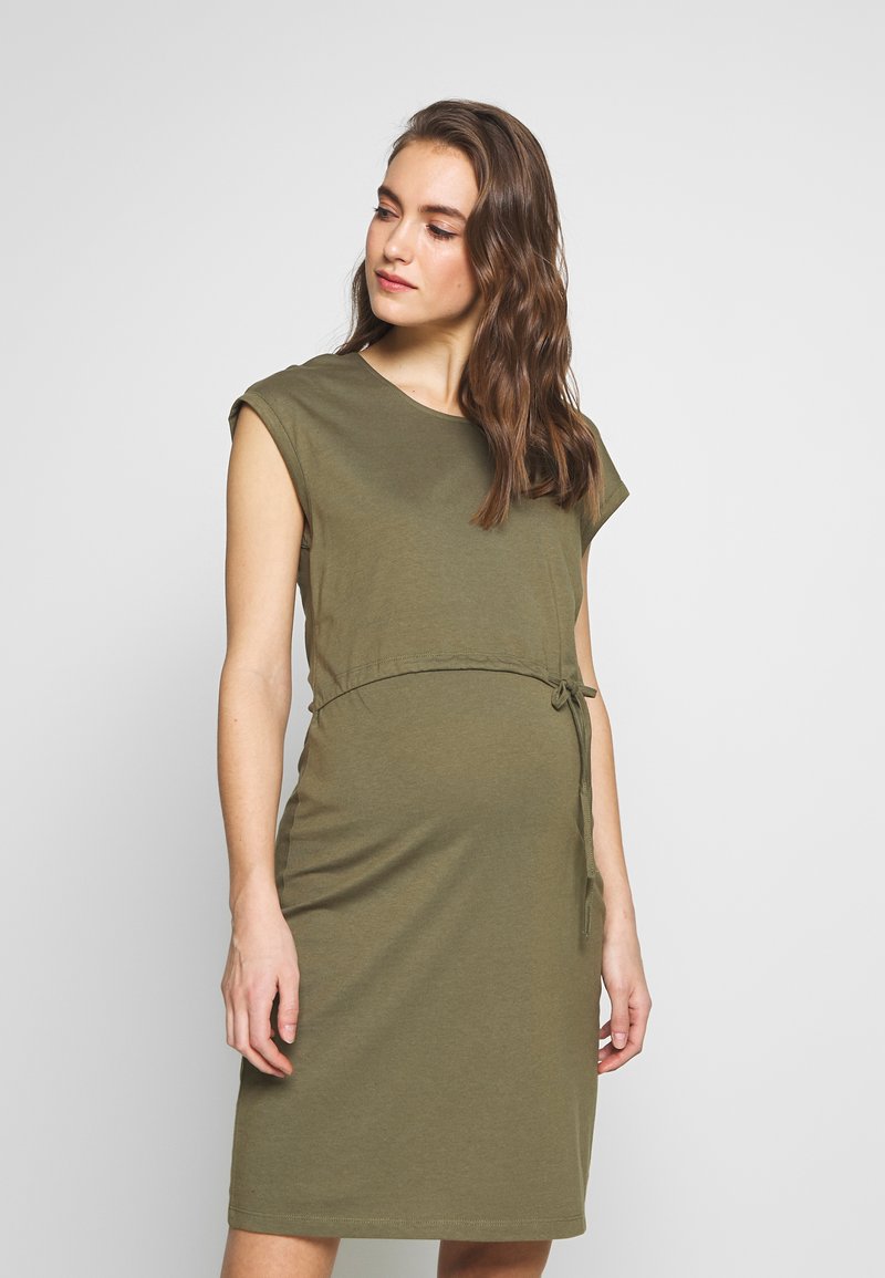Damen Freizeitkleider | Anna Field MAMA NURSING Jersey dress Jerseykleid burnt olive/oliv - VS09553 Damen Freizeitkleider | Anna Field MAMA NURSING Jersey dress Jerseykleid burnt olive/oliv - VS09553