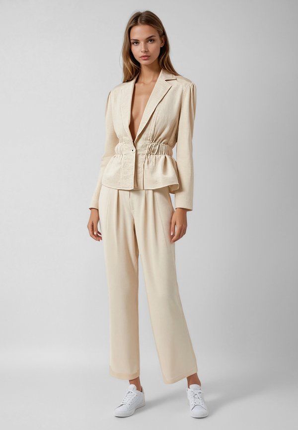 AVELIN - Blazer - light ecru melange