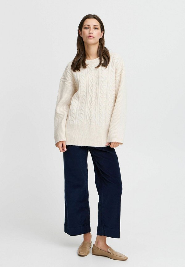 BYNELLO ONECK - Jumper - birch melange2