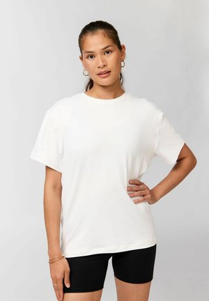 RESET RELAXED WORKOUT TEE - Tricou basic - bright white