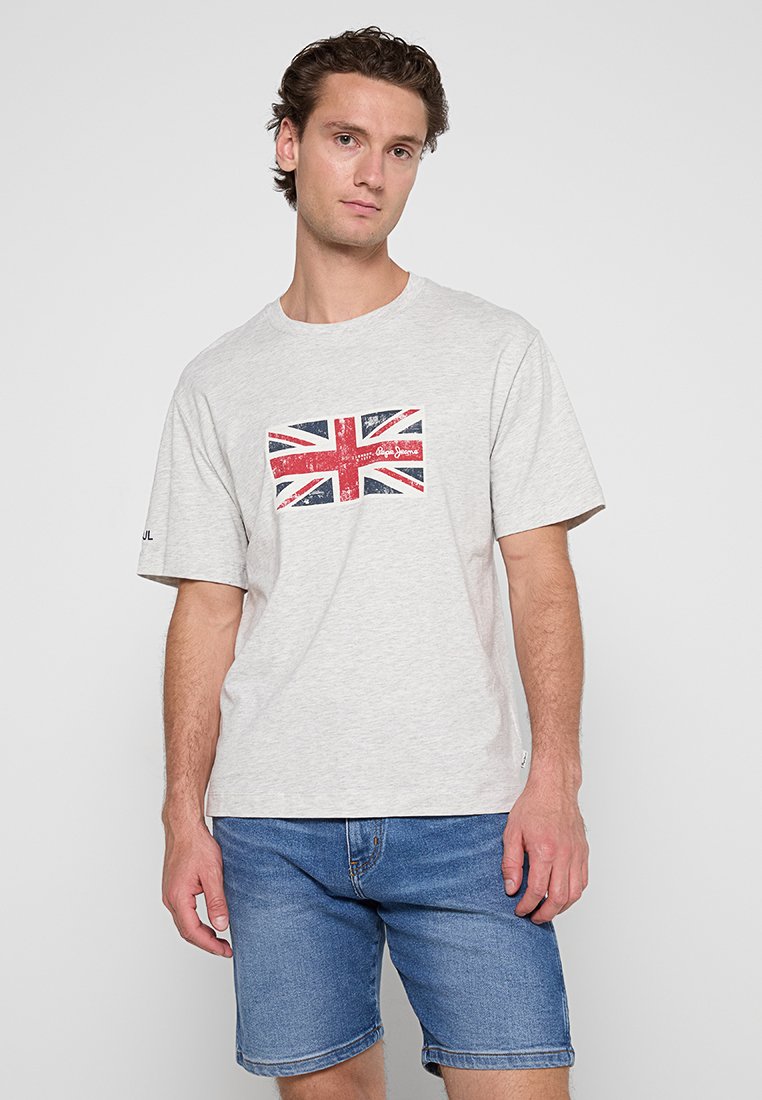 Pepe Jeans T-shirt print grijs