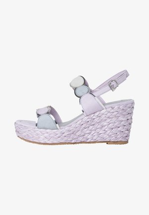 Täistallaga sandaalid - lilac comb