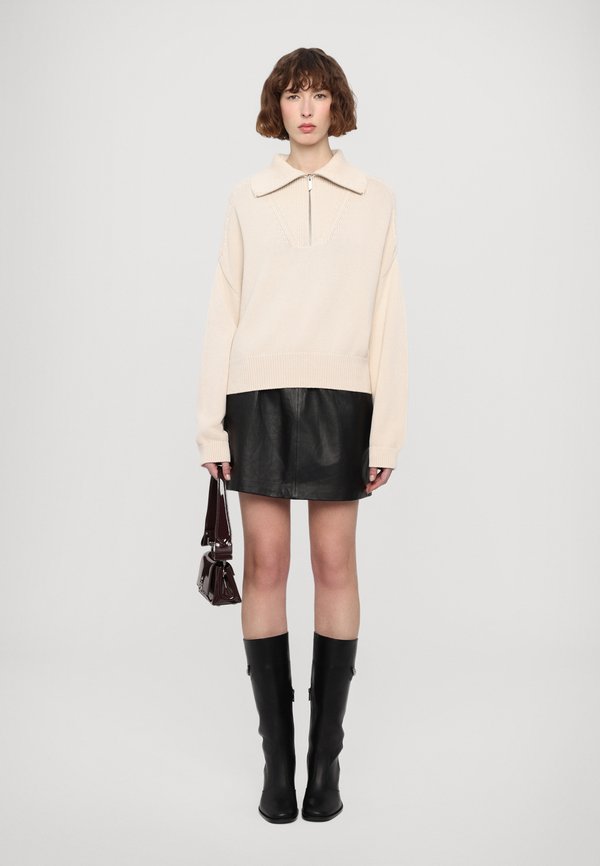 CROPPED TROYER - Jumper - beige2