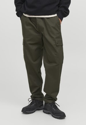 Jack & Jones JPSTBILL JJSNAP JOGGER AKM CBO - Pantaloni cargo - rosin