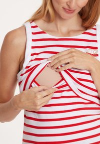 Cache Coeur MATERNITY AND NURSING CARNAC - Top - coral