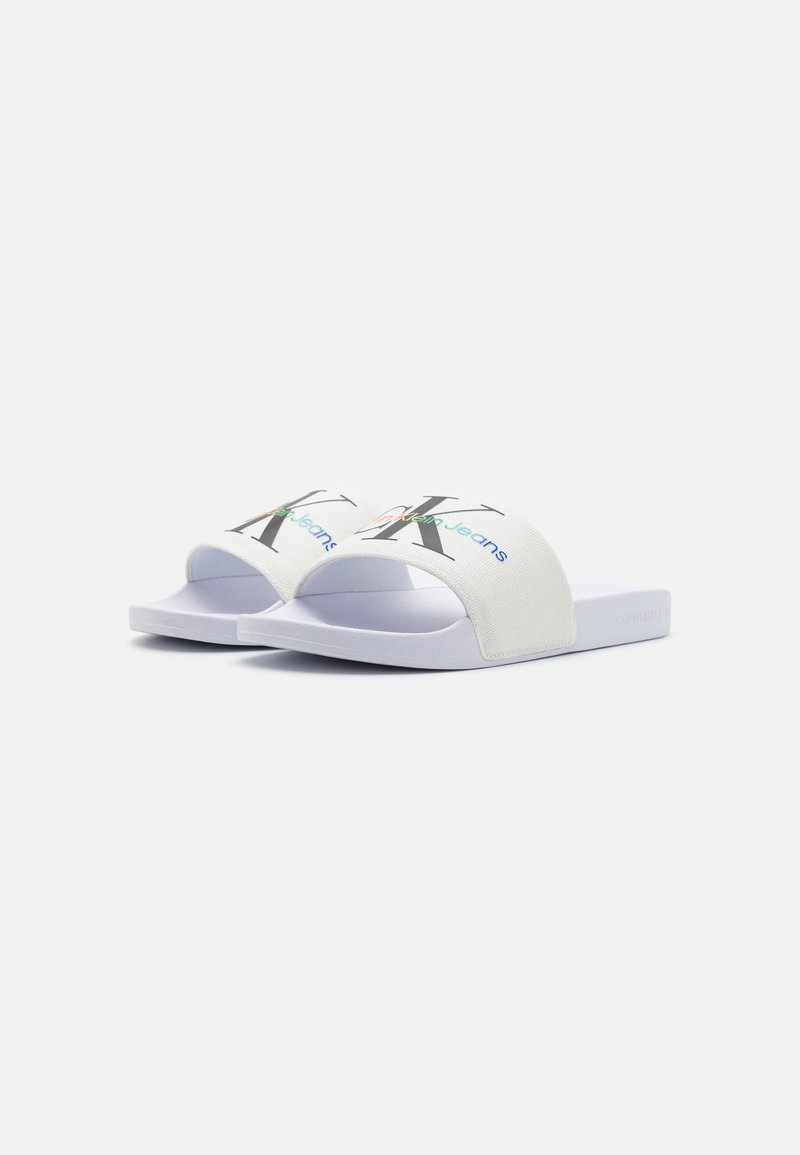 CALVIN KLEIN Men\'s Pride Logo Slide Sandal Calvin Klein | Shoes | Mega Salecalvin Klein Black Ck Logo  main image 2