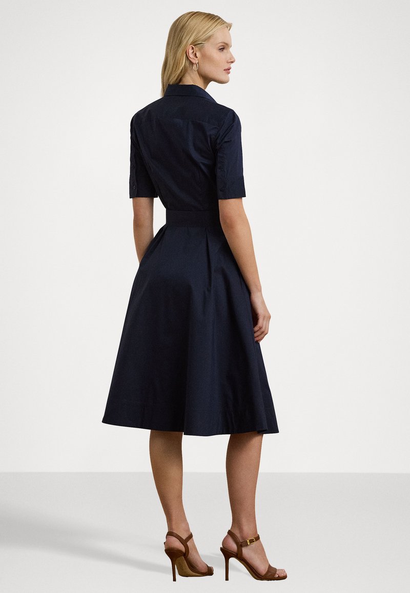 Lauren Ralph Lauren BELTED COTTON-BLEND SHIRTDRESS - Shirt dress - navy/mottled dark blue - Zalando.co.uk Lauren Ralph Lauren BELTED COTTON-BLEND SHIRTDRESS - Shirt dress - navy/mottled dark blue - Zalando.co.uk