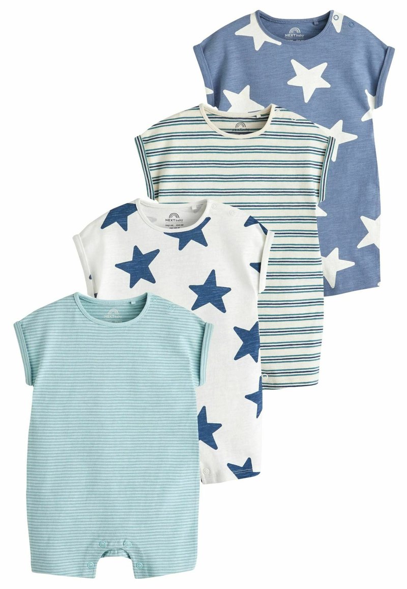 Next - 4 PACK - REGULAR FIT - Overal - teal blue star, Zväčšiť