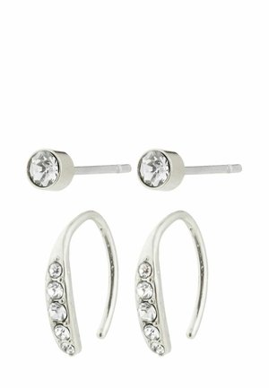GIONNI 2-PACK - Øreringe - silver-coloured