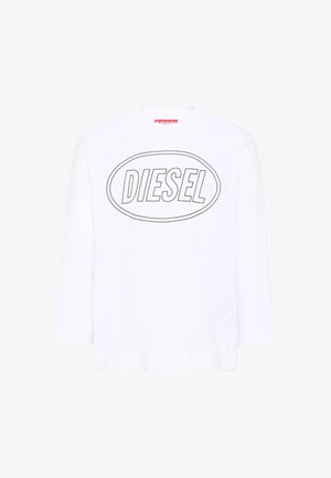 Diesel, T-SHIRT UNISEX - Camiseta de manga larga - white