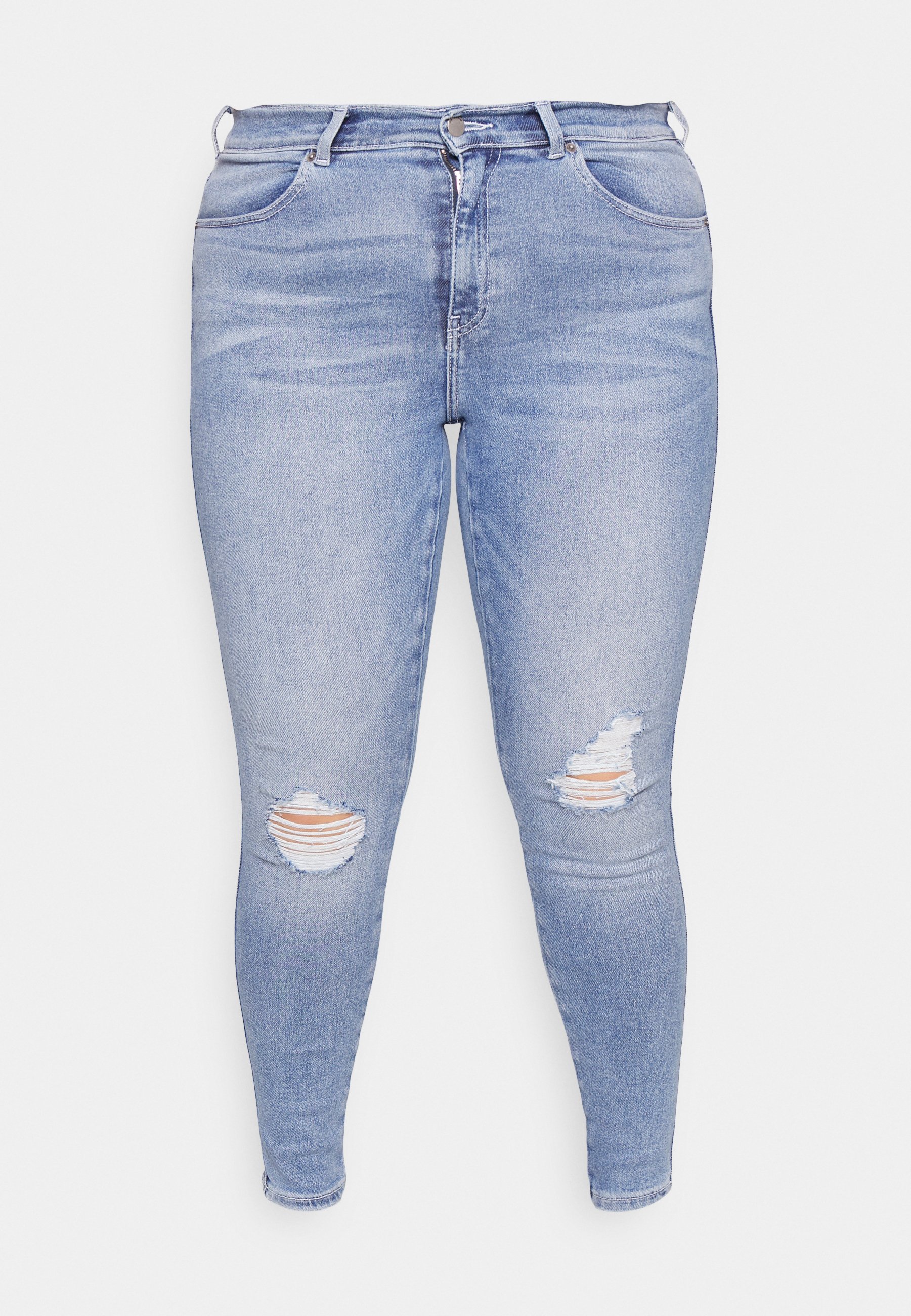 Dr.Denim Plus Lexy Jeans Skinny Fit, Women's, Size: 18, Blue Denim