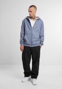 Urban Classics COZY ZIP - Zip-up sweatshirt - cloudsky