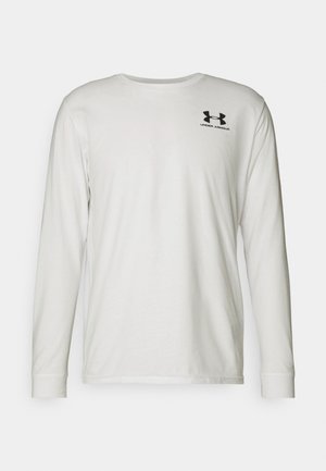 Under Armour, UA SPORTSTYLE LEFT CHEST LS - Langarmshirt - weiss