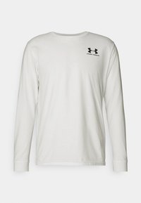 LEFT CHEST - Long sleeved top - white/black