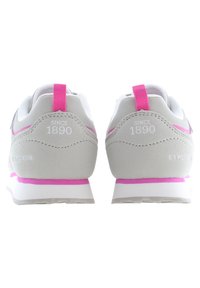 U.S. Polo Assn. NOBIK009 - Sneakers basse - light gray/fuxia