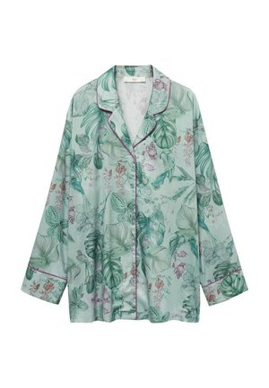 Mango Bluză de pijama - green