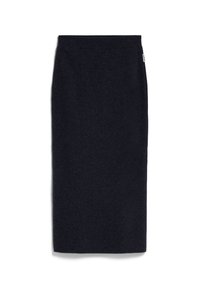MAALVO - Maxi skirt - steel melange