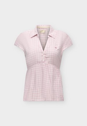 Hollister Co., ICON BABYDOLL SHIRTING - Blouse - light pink