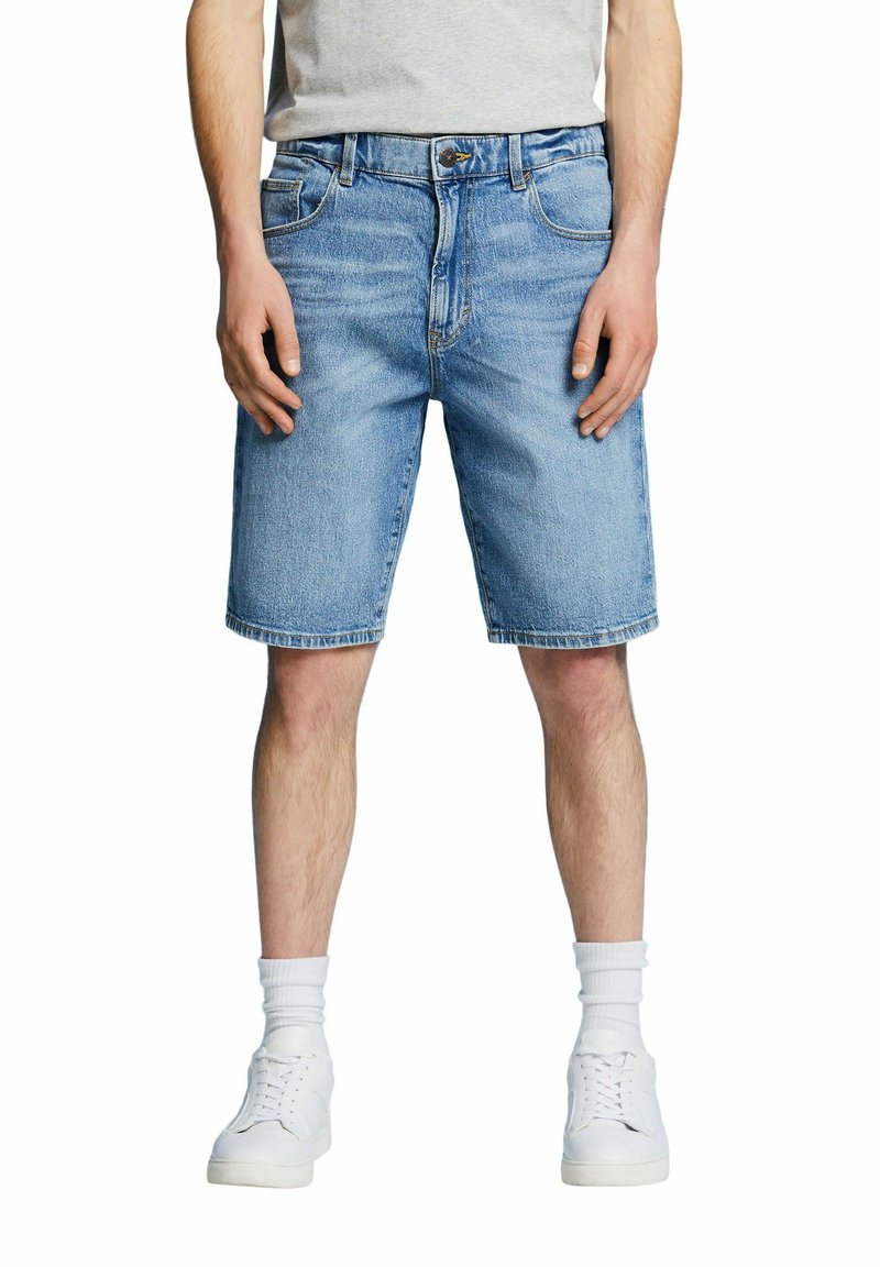 edc by Esprit Denim shorts light blue denim/lightblue denim Zalando.ie