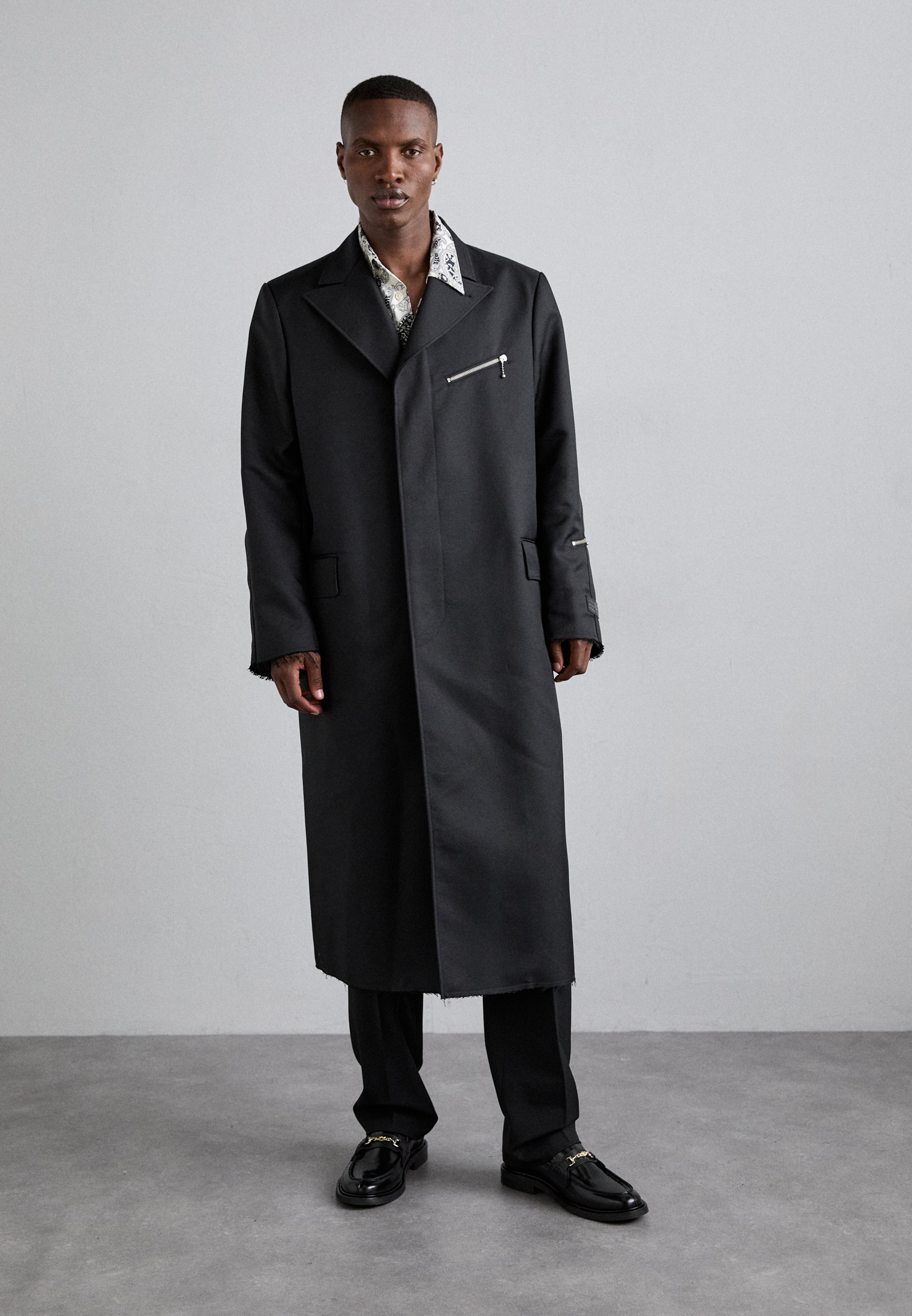 MM6 Maison Margiela COAT - Classic coat - black - Zalando