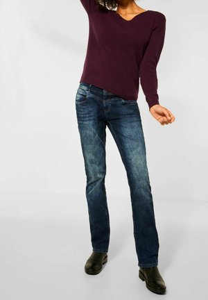 Strickpullover - red