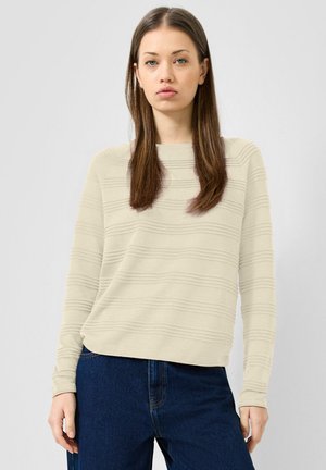QS, STRICKPULLOVER - Pullover - beige