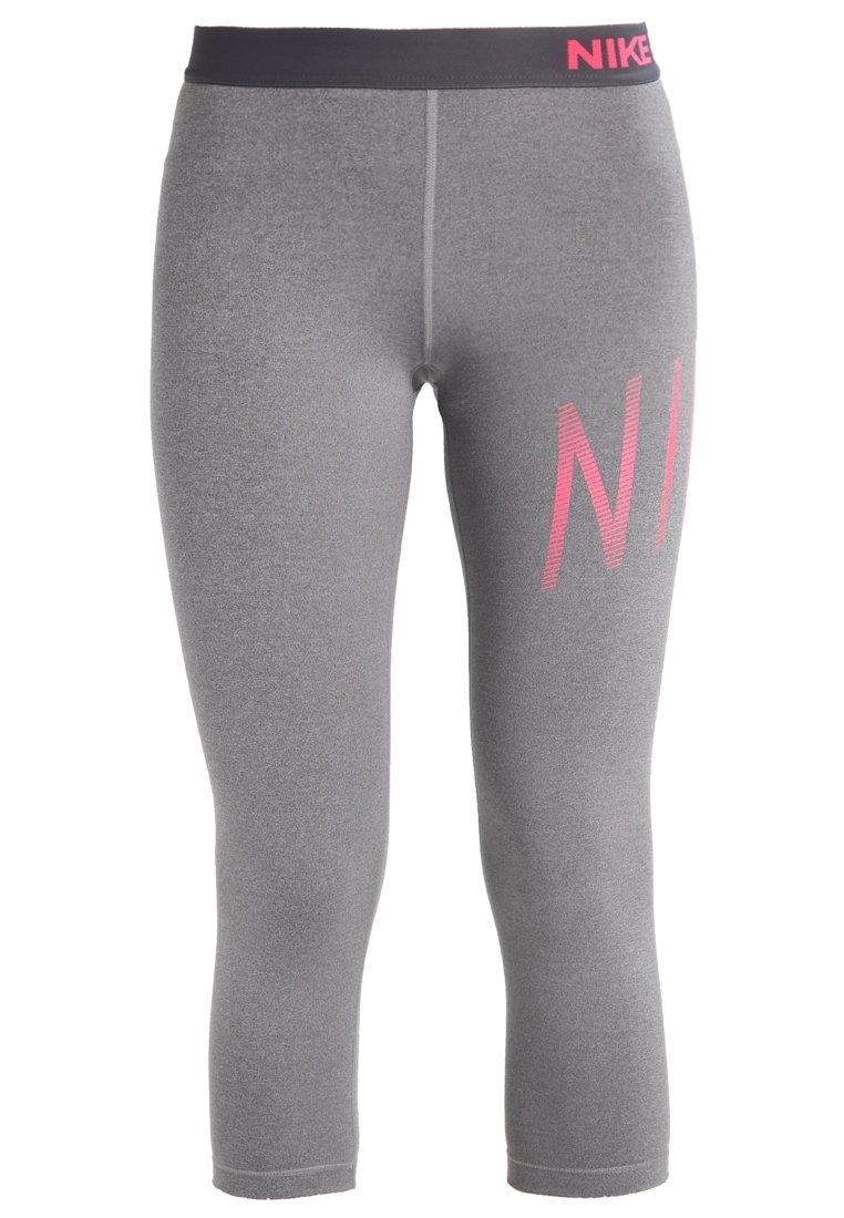 gray and pink nike leggings